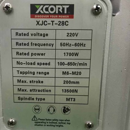 دریل ستونی مگنتی ایکس کورت XJC-T-28C