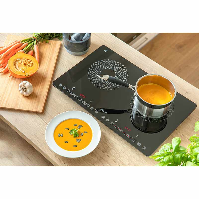 Double induction cooktop, SCP 4501BK