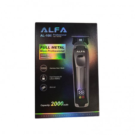 بهترین و کمترین قیمت ماشین اصلاح خط زن و صفر زن آلفا مدل ALFA AL-100