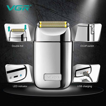 قیمت و خرید شیور موی سر و صورت وی جی آر مدل VGR V-398