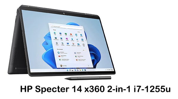 قیمت لپ تاپ HP Specter 14 i7-1255u